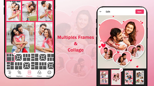 Screenshot Love Photo Frame Collage Maker