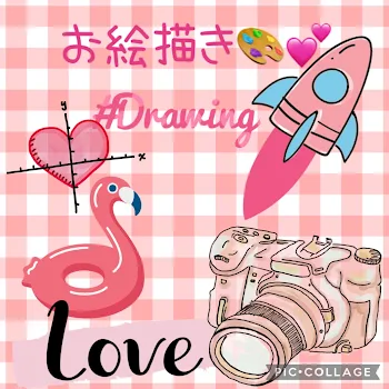 いちごのお絵描き🍓🍼💭💕