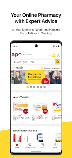 Screenshot apodiscounter online pharmacy