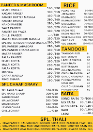 Delhi Dhaba menu 2