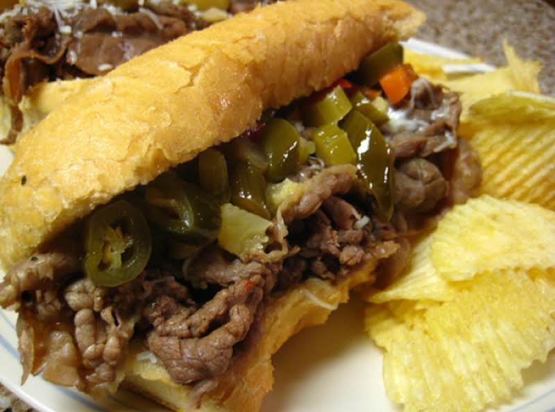 Crock Pot Po' Boys (or Italian Beef) Sandwiches