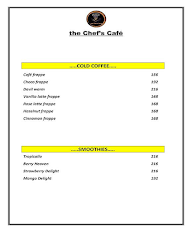 The Chef's Cafe' menu 5