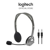 [Mã Elbau5 Giảm 5% Đơn 500K] Tai Nghe Chụp Tai Logitech H110 - 2 Jack 3.5Mm, Mic Khử Giảm Tiếng Ồn, Âm Thanh Nổi