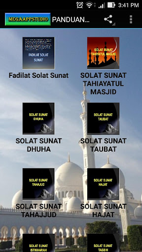 PANDUAN SOLAT SUNAT