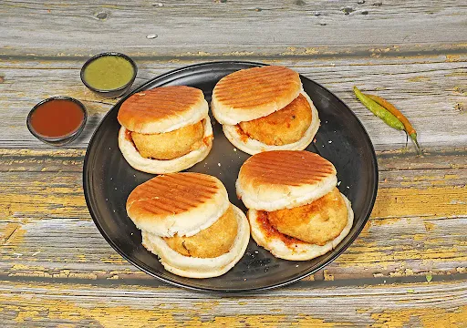 4 Hot Grilled Vada Pav Combo