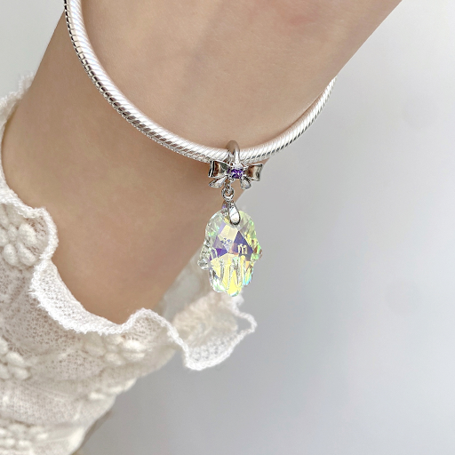 Title 3, S925 Sterling Silver Niche Design Laser Colored...