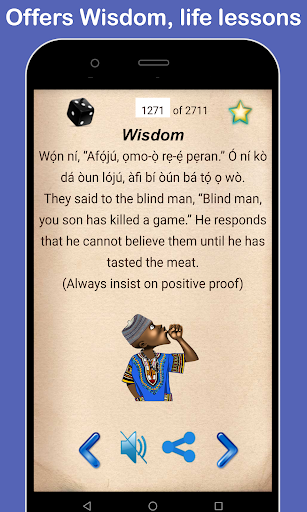Screenshot Yoruba Proverbs : Audio and Me