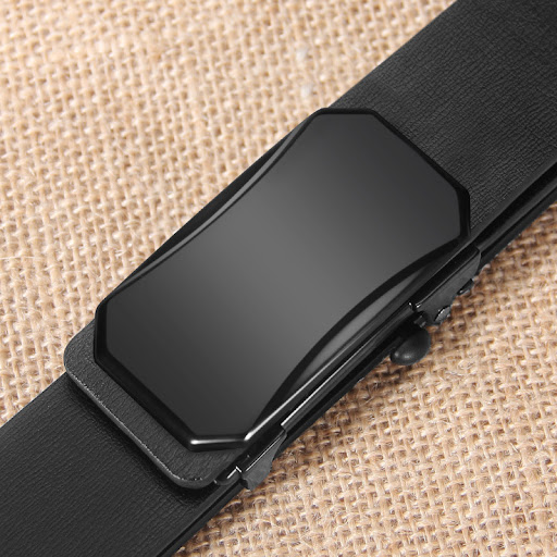 Title 3, Toothless Automatic Buckle Belt for Men, Leathe...