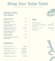 Asian Bowl menu 4