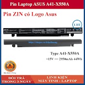 Pin Laptop Asus A41 - X550A X452 X450C X550 P550 X450 X552 P450 K450 X452L X550C P550L Nhập Khẩu