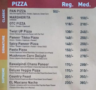 Amiche Pizza menu 2