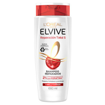 Shampoo Loreal Elvive Reparación Total 5 Caléndula Y Ceramida x 680 ml  