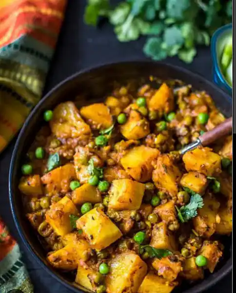 Dry Aloo Matar