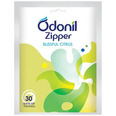 Odonil Zipper Blissful Citrus - 10 gm