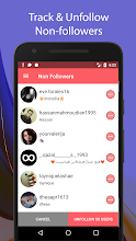 screenshot image - instagram followers unfollow app