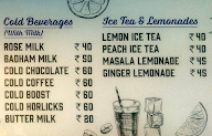 Tea Nagar's Cafe menu 2