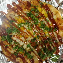 Mango BBQ Chicken Flatbread