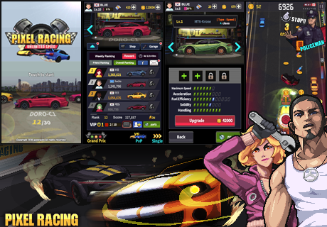Screenshot Pixel Racing