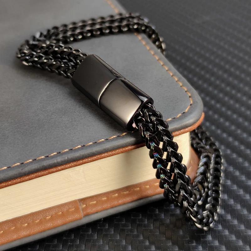 Title 3, Bracelet homme en acier inoxydable à boucle mag...