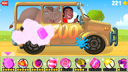 A Funny Car Wash Game