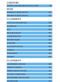 Meera Cafe menu 3