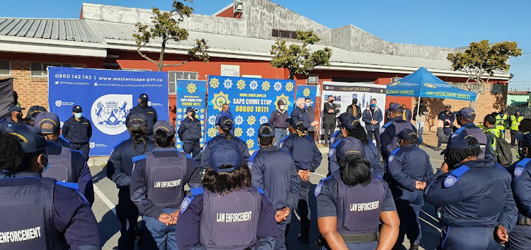 Half of the Western Cape's law enforcement advancement plan officers being deployed are women.