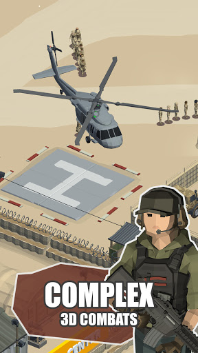 Idle Warzone 3d Military Game - Army Tycoon