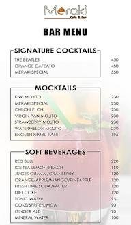 Cafe Meraki menu 4