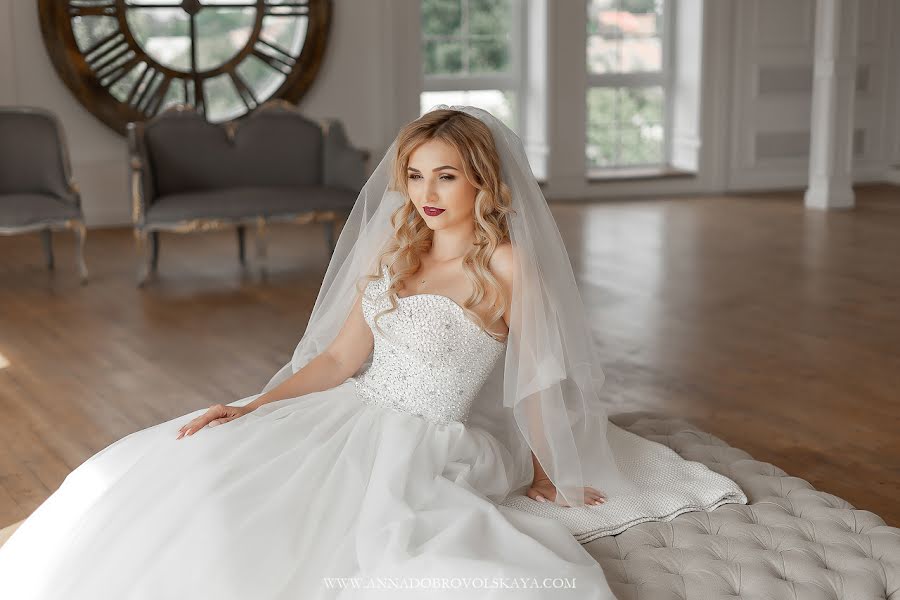 Wedding photographer Anna Dobrovolskaya (lightandair). Photo of 22 November 2018