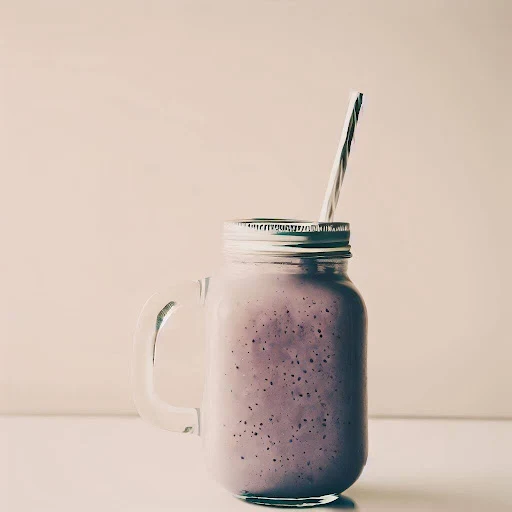 Grape Thickshake [450 Ml, Mason Jar]