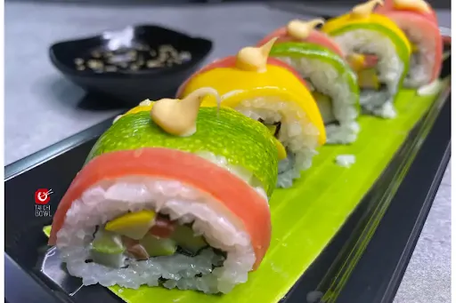 (V) Philly Rainbow Sushi Roll