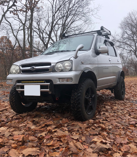 テリオスキッド J111gのリフトアップ 庭仕事 冬支度 3連休に関するカスタム メンテナンスの投稿画像 車のカスタム情報はcartune