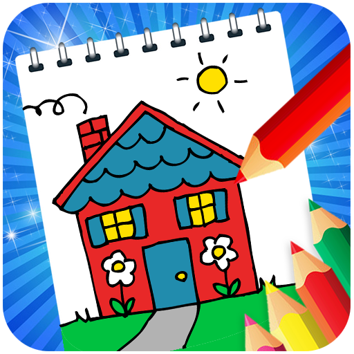 Download  House Coloring Game - Kids Coloring Book 