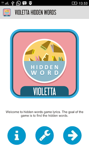 Violetta Hidden Words