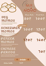 Mr Momo's menu 1