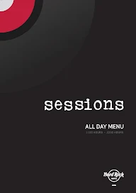 Sessions- Hard Rock Hotel menu 4