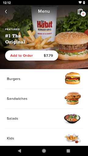 Screenshot The Habit Burger Grill