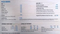 Domino's Pizza menu 3