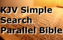 KJV Simple Search Parallel Bible Sidebar small promo image