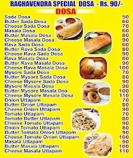 Raghvendra Fast Food & Juice Center menu 2