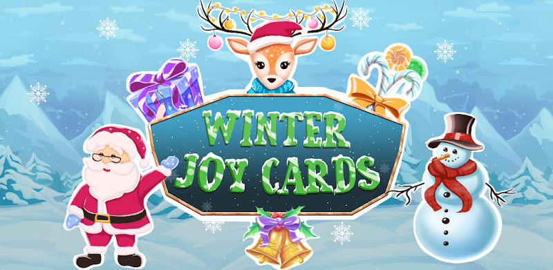 Christmas Card Games - Match Pair Memory Training
