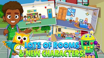 My Town: School game for kids Screenshot