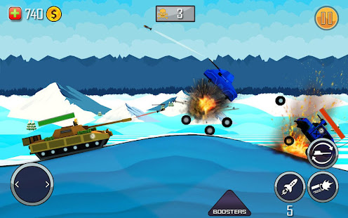 Hills of Tanks 1.0.1 APK + Mod (Uang yang tidak terbatas) untuk android