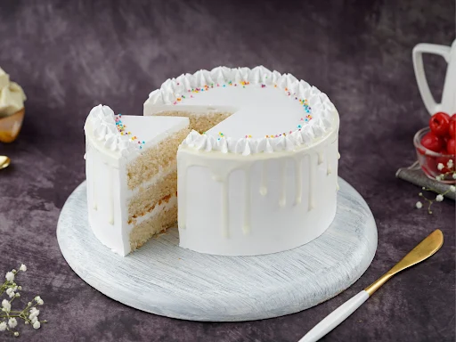 Vanilla Eggless Cake