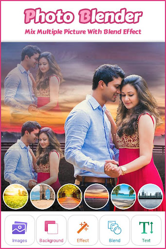 Multiple Photo Blender Double Exposure