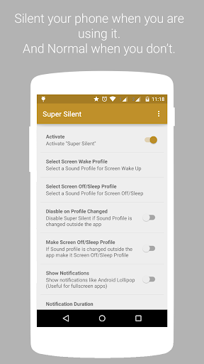 Super Silent - Muting Phone