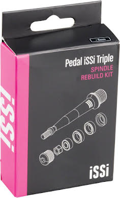 iSSi Triple Bearing Spindle Rebuild Kit:  6mm Length alternate image 0