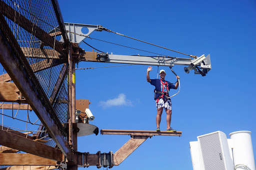 Walk the Plank above the waves on Norwegian Getaway, if you dare. 