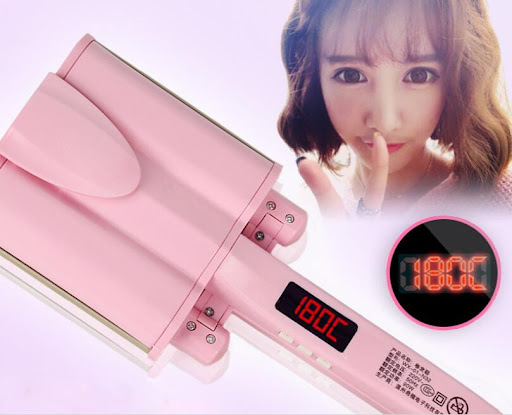 Title 10, Omelet Head curling iron for perfect, effortles...