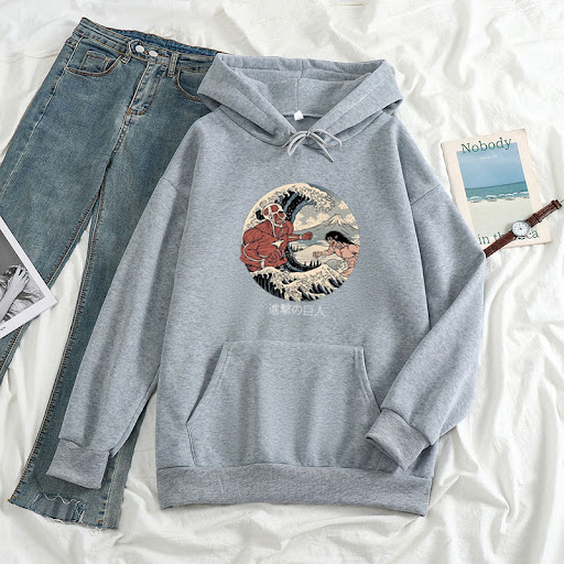 Title 7, Autumn and Winter New Hoodie with Velvet Sweate...